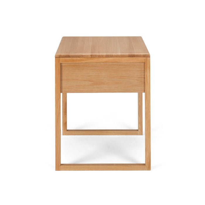 Avalon Natural Oak Side Table (Oak Top) - Paulas Home & Living
