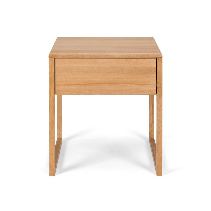 Avalon Natural Oak Side Table (Oak Top) - Paulas Home & Living