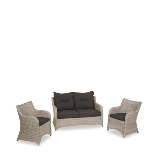 Bali Wicker Outdoor Suite (3 Pce) - Paulas Home & Living