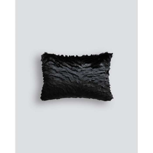 Black Tiger Oblong Cushion - Paulas Home & Living