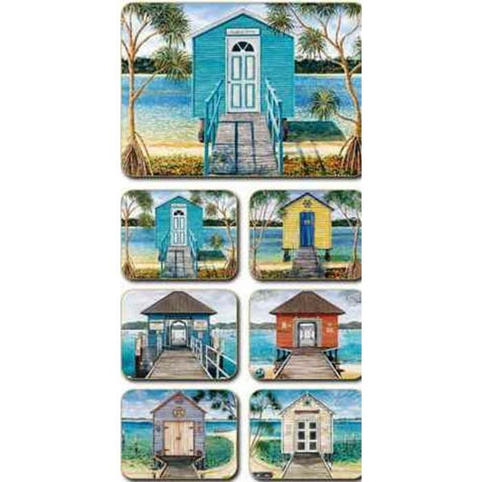 Boathouses Placemats - Paulas Home & Living
