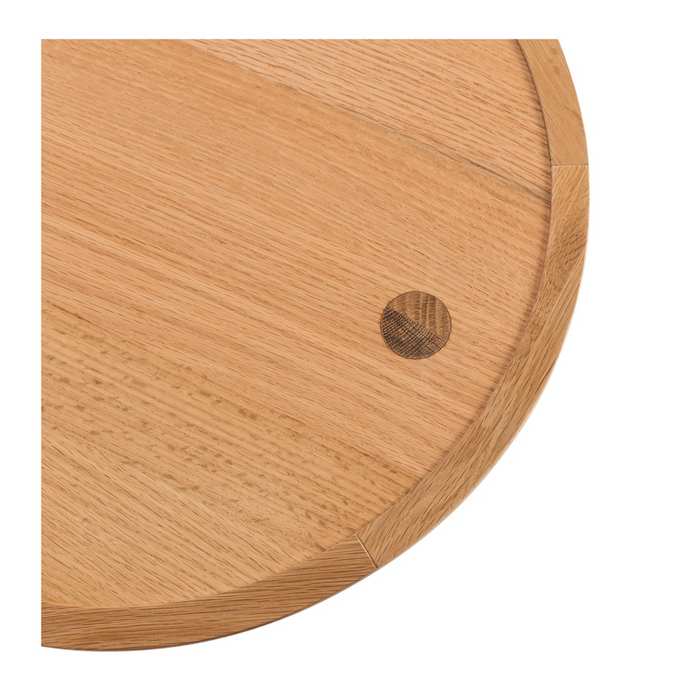 Contempo Natural Oak Lamp Table - Paulas Home & Living