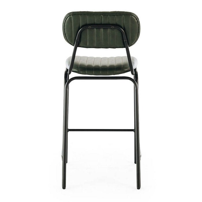 Datsun Barstool Vintage Green PU - Paulas Home & Living