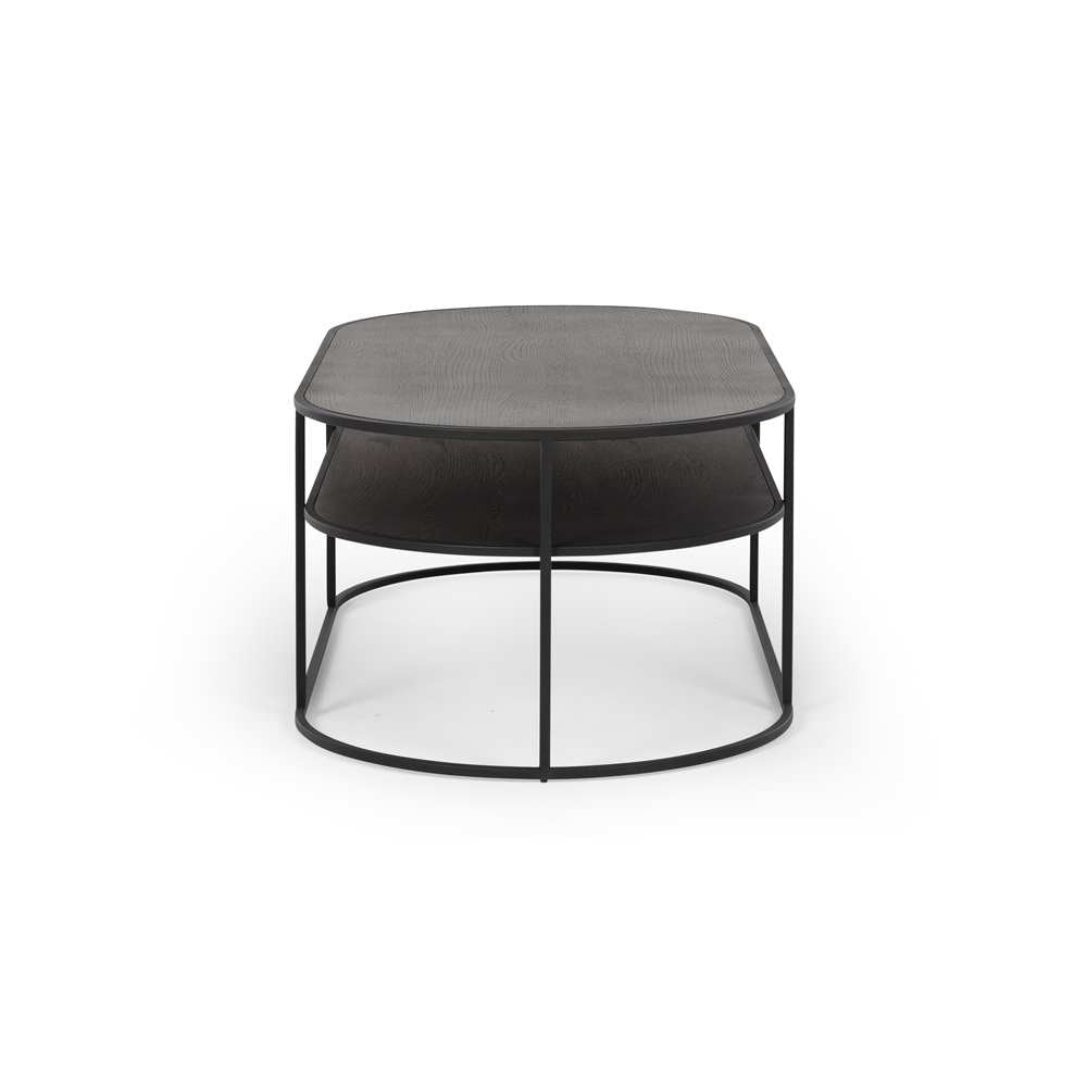 Deco Coffee Table - Black Oak - Paulas Home & Living