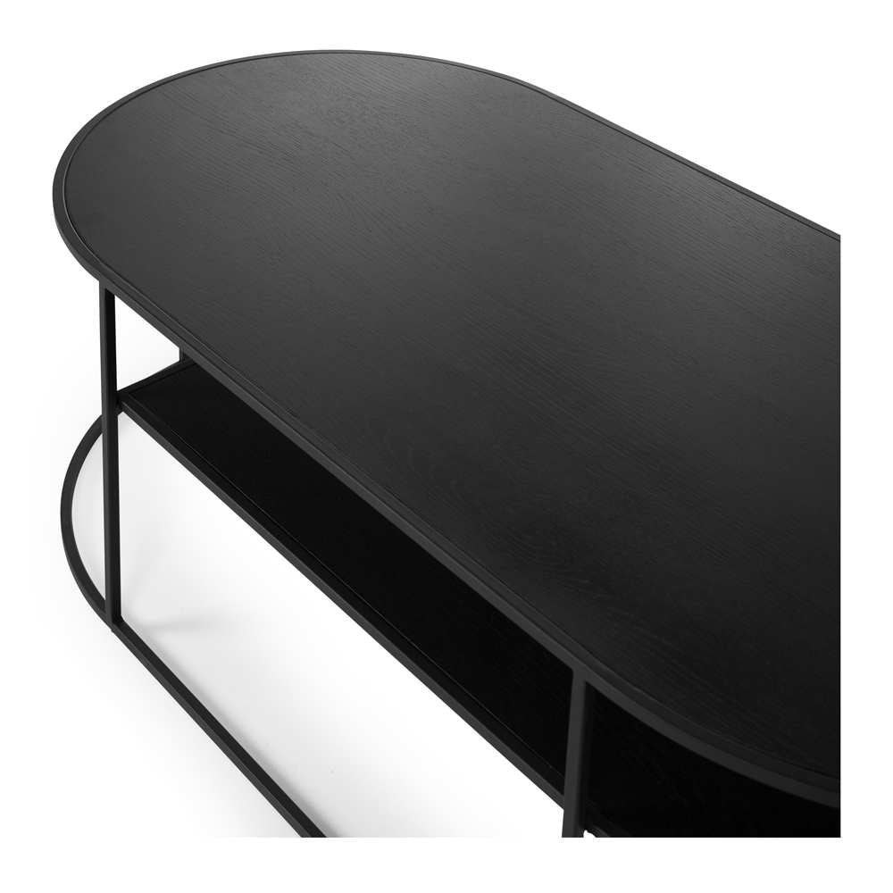 Deco Coffee Table - Black Oak - Paulas Home & Living