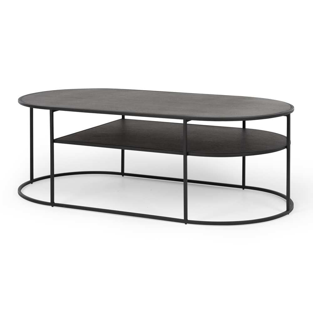 Deco Coffee Table - Black Oak - Paulas Home & Living