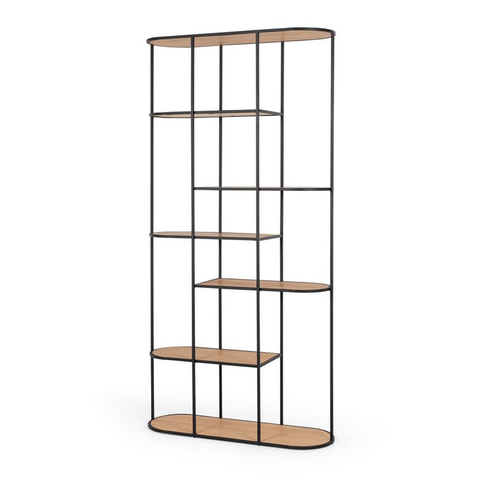 Deco Display/Bookcase - Natural Oak - Paulas Home & Living