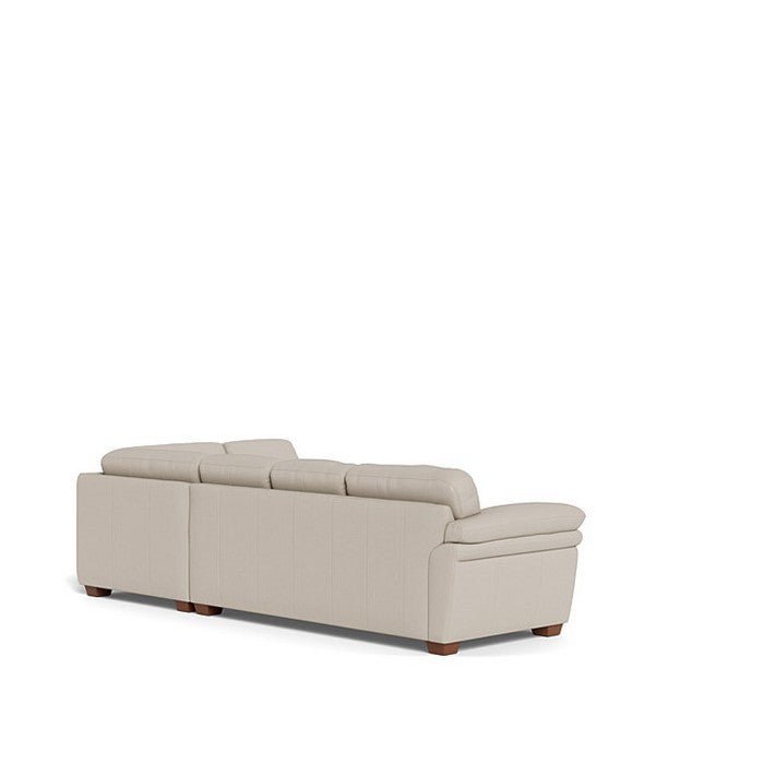 Demi 3 Seater with RHF Corner Chaise in Leather - Paulas Home & Living