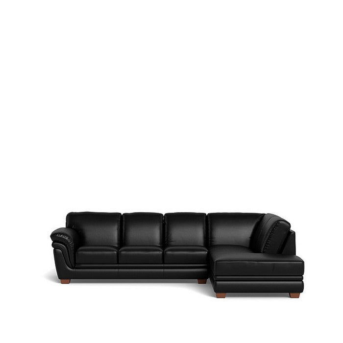 Demi 3 Seater with RHF Corner Chaise in Leather - Paulas Home & Living