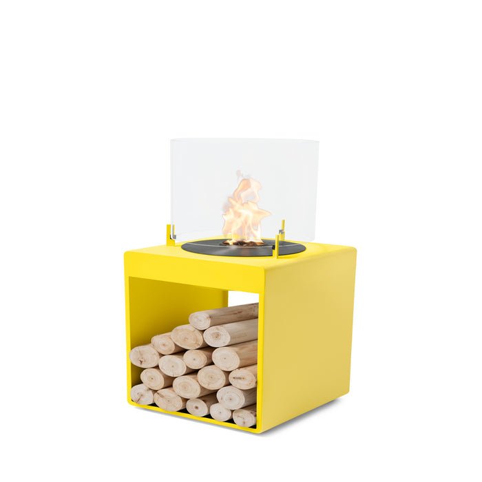 Ecosmart Fire: Pop 3T Designer Fireplace + AB3 Burner - 4 Colours to Suit - Paulas Home & Living