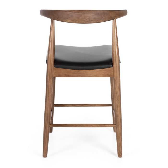 Elbow Barstool - Deep Oak - Paulas Home & Living