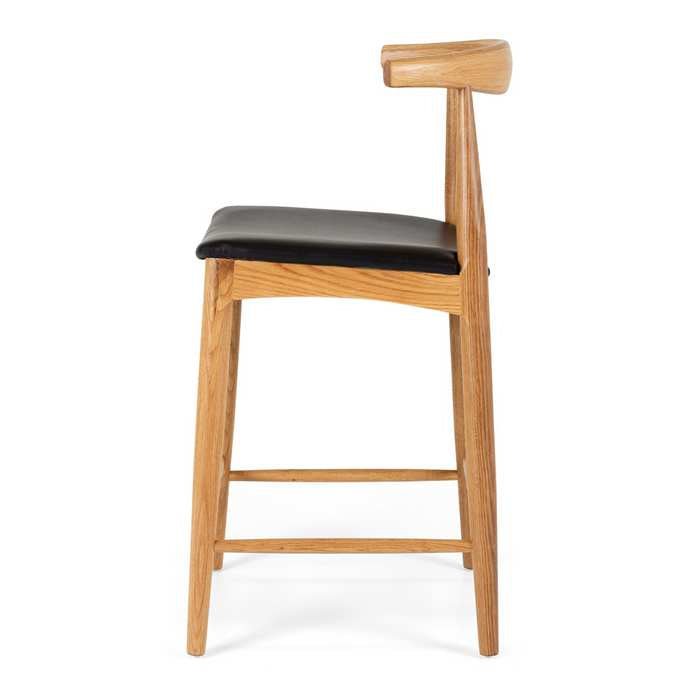 Elbow Barstool - Natural Oak - Paulas Home & Living