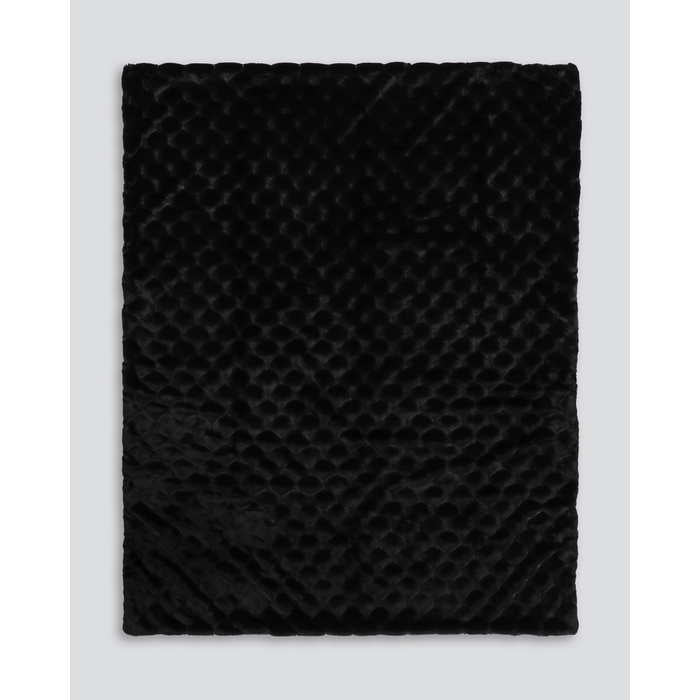 Faux Fur Throw - Valentina Black - Paulas Home & Living
