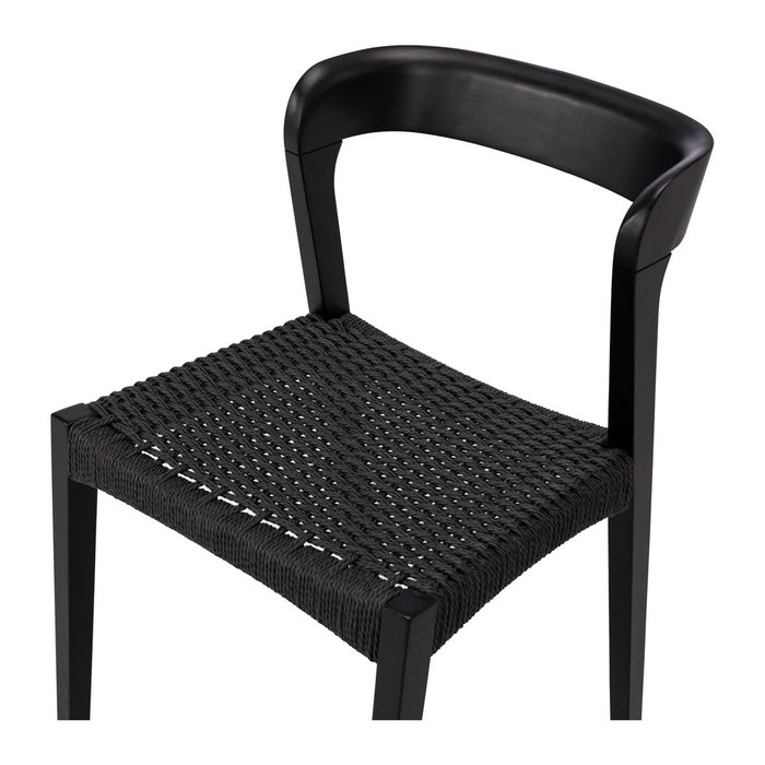 Haast Dining Chair - Black Rope seat - Paulas Home & Living