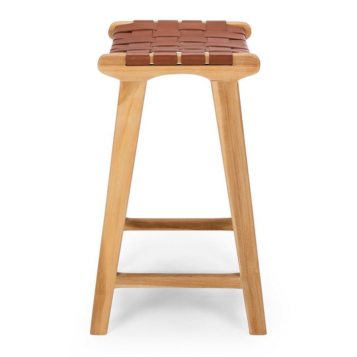 Indo Barstool - Woven - Tan - Paulas Home & Living