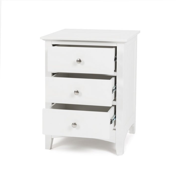 Jessica Bedside 3 Drawer - Paulas Home & Living