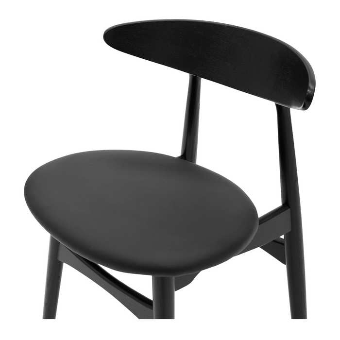 Kaiwaka Dining Chair - Black - Paulas Home & Living