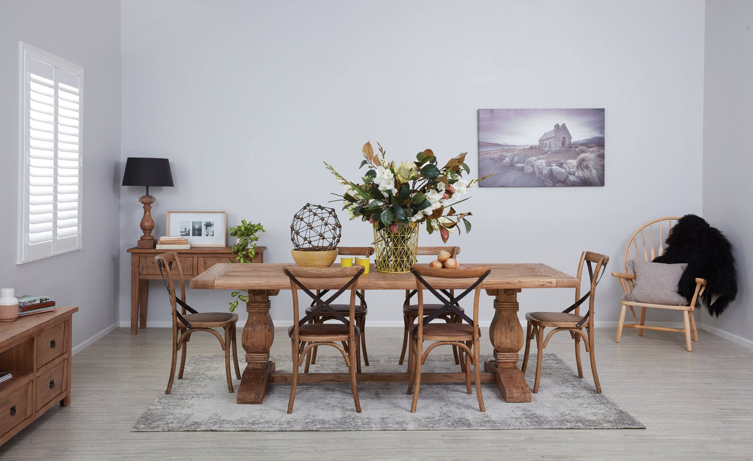 Dining tables fixed