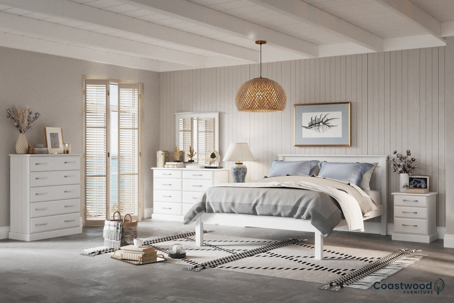 Drawers bedside cabinets