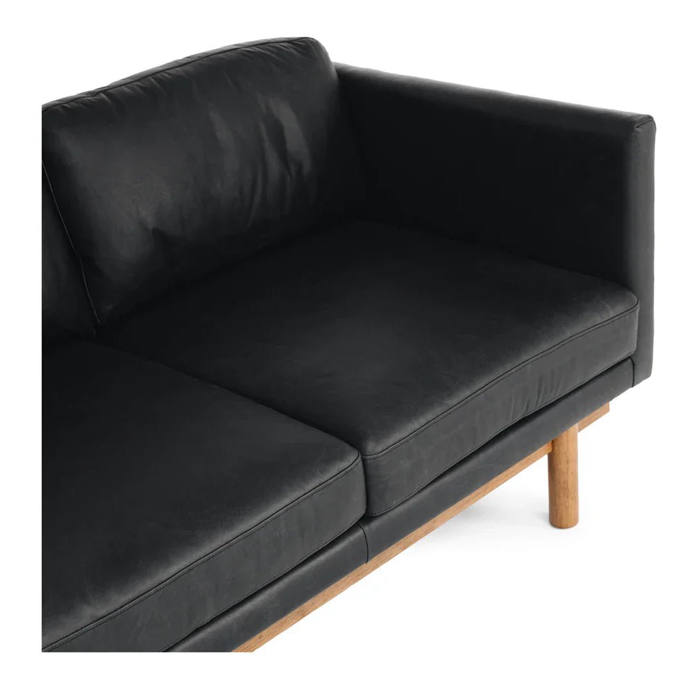 Leather lounge suite collection