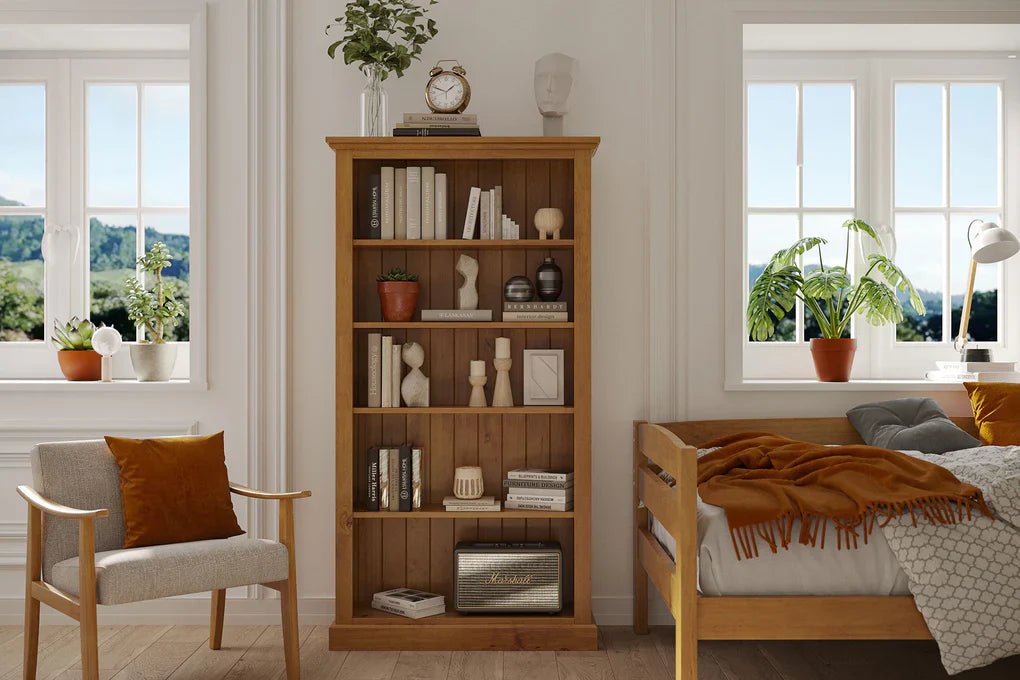 NZ Made Bookcases & display cabinets
