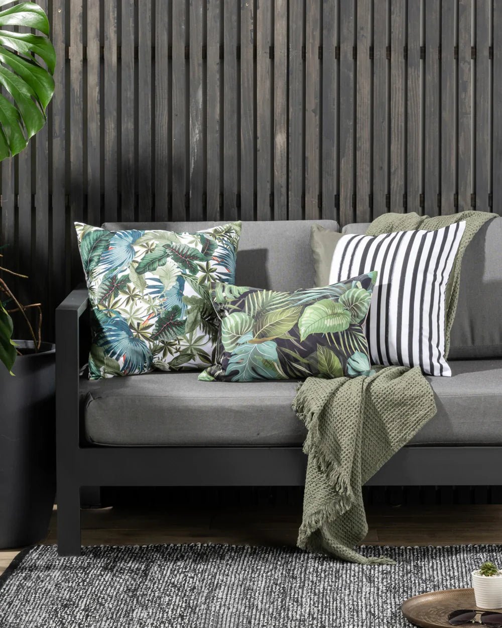 Outdoor Cushions and Rugs