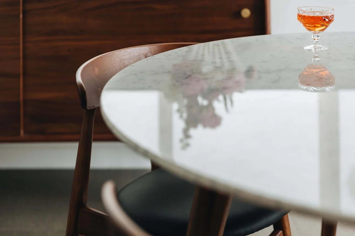 Radius Dining Table - Marble