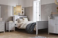 Slatframes with Storage Headboard