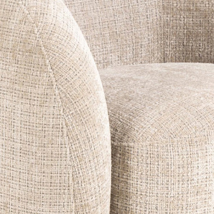 Lodi Swivel Armchair - Beige