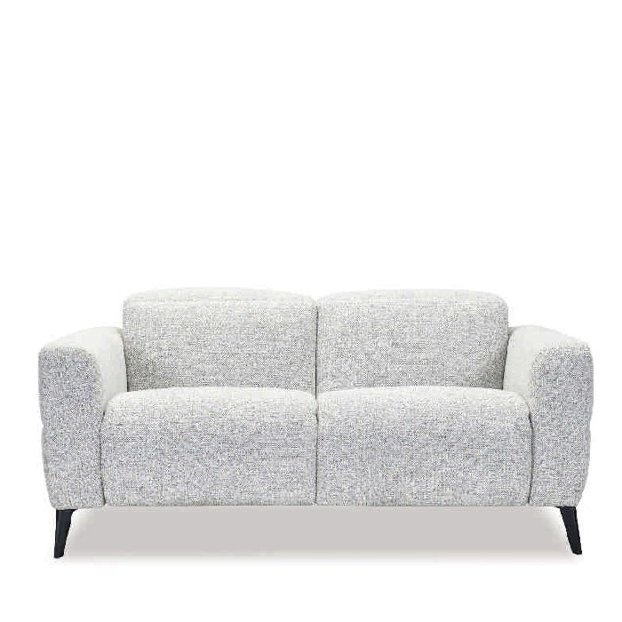 Nina 2 Seater Recliner Sofa - Milan Pepper fabric