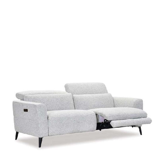 Nina 2.5 Seater Recliner Sofa - Milan Pepper fabric