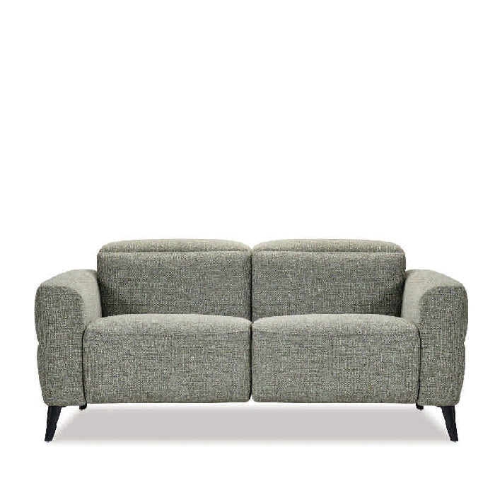 Nina 2 Seater Recliner Sofa - Milan Green fabric