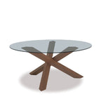 Tripod Dining Table - Oak Base - 1500dia