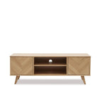 Casola Tv Unit 1500w - Natural Oak