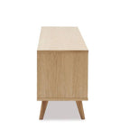 Casola Tv Unit 1500w - Natural Oak