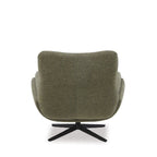 Aurora Swivel Chair with Footstool - Relax in Style
