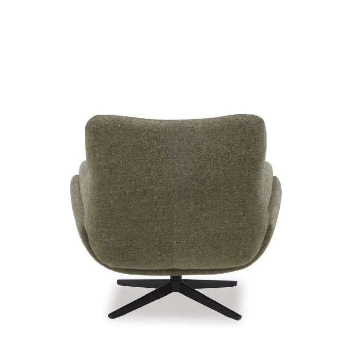 Aurora Swivel Chair with Footstool - Relax in Style