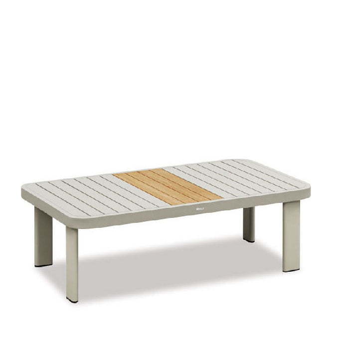 Lamont Outdoor Lounge Suite - 4 Pce (Teak arms)