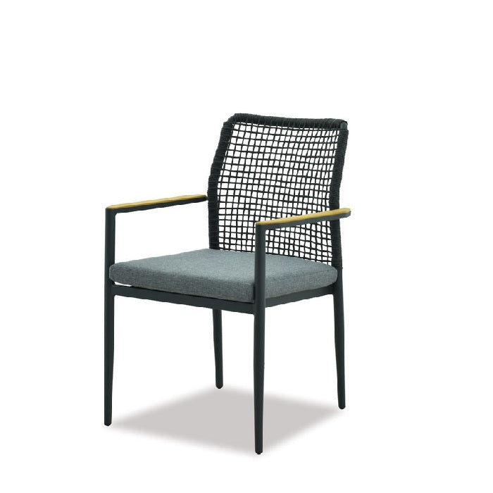 Romy Outdoor Chair - Teak Armrests