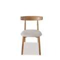 Ridge Dining Chair - Choice of Fabric or Leather seat