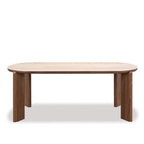 Juno Dining Table 1950w - Walnut Veneer Ceramic Top