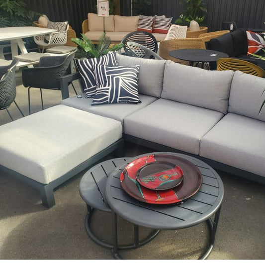 Hargrove Outdoor Lounge Suite (4 Pce) - Floor stock only
