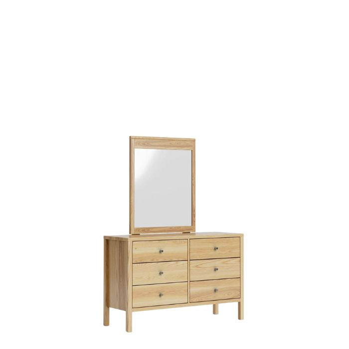 Andes 6 Drawer Dresser - Ash