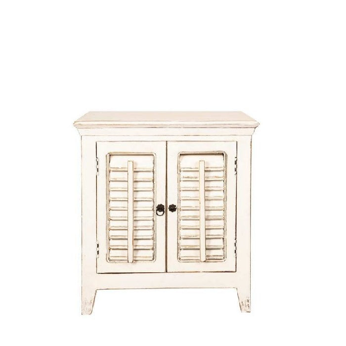 Rustic Shutter Cabinet
