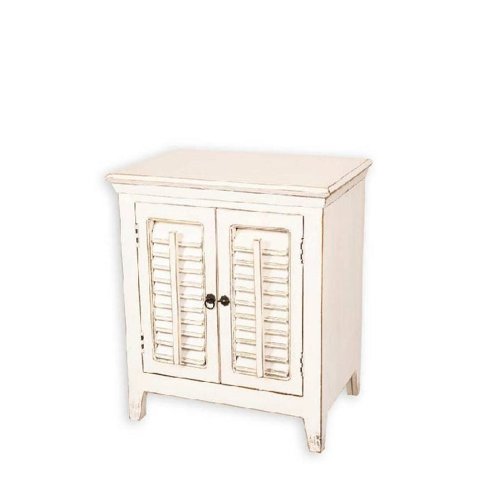 Rustic Shutter Cabinet