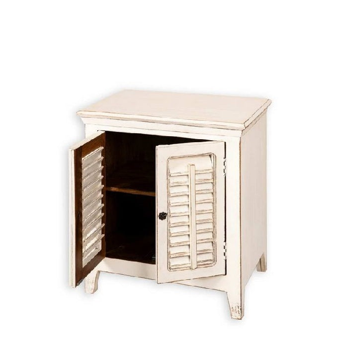 Rustic Shutter Cabinet