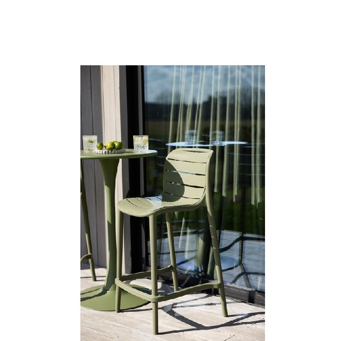 Alfresco Aperol Outdoor Barstool, Bar Table - Available as 3 Pce Suite