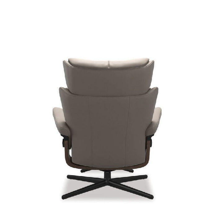 Stressless Magic Leather Recliner - Cross Base (Paloma) - Paulas Home & Living