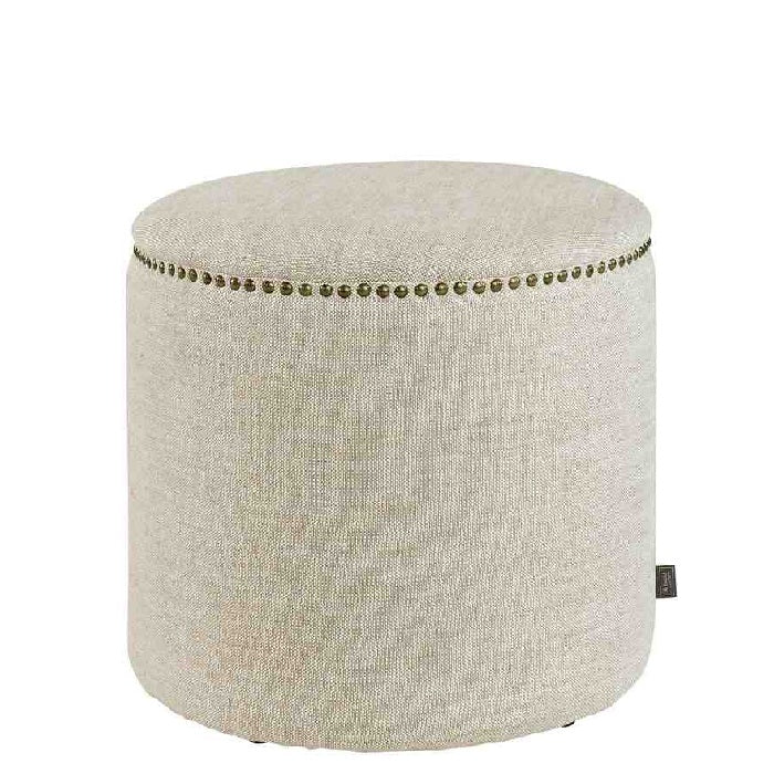 Nice Ottoman - Linen Sand