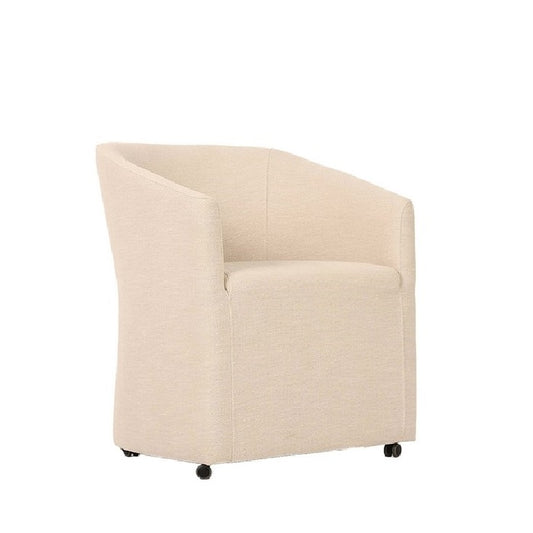 Dieppe Swivel Dining Chair - Olson Cement Herringbone